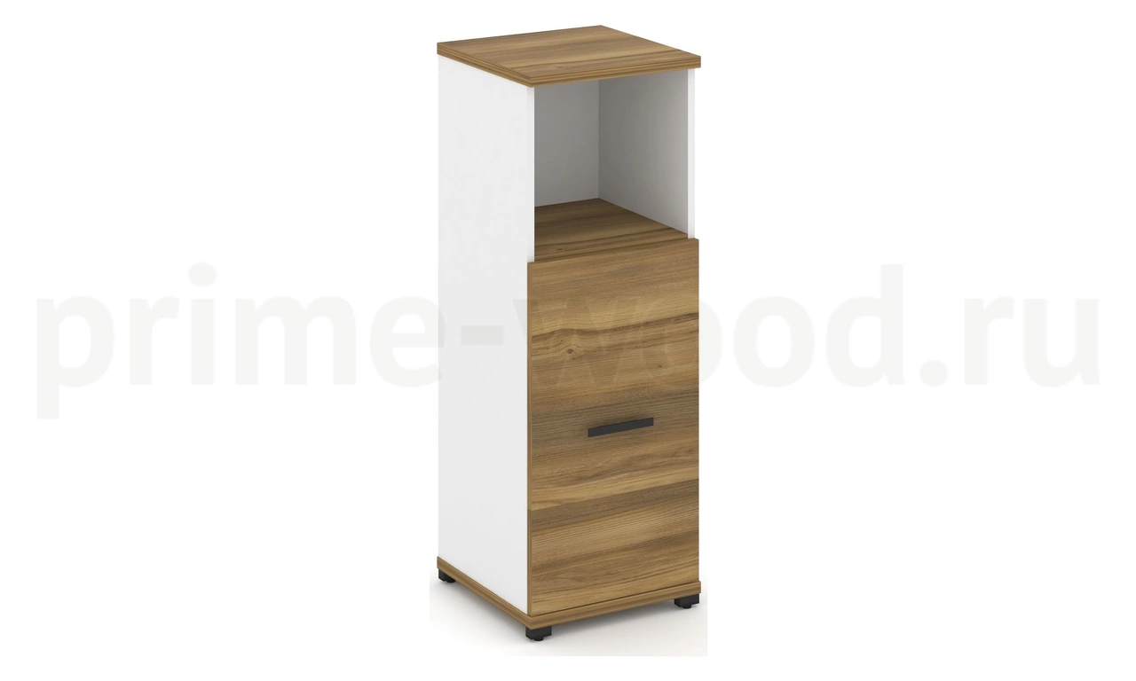 Шкаф одна узкая секция, 3 ниши CN.STU-313 B/W - фото 3