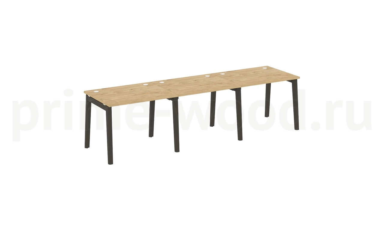 Рабочая станция, опоры - массив дерева ONIX WOOD 294x80x75 - фото 8