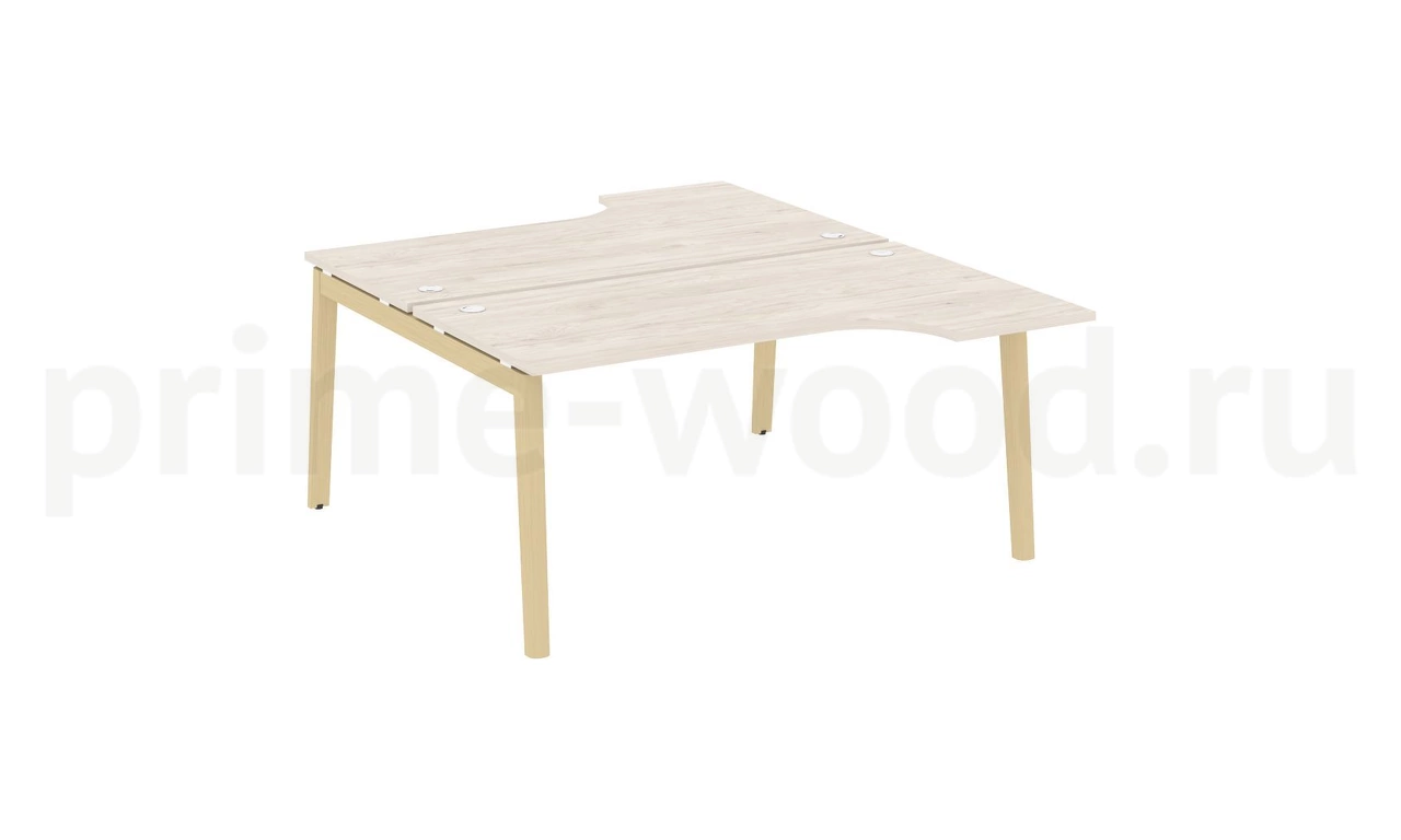 Рабочая станция, опоры - массив дерева ONIX WOOD 158x200x75 - фото 5