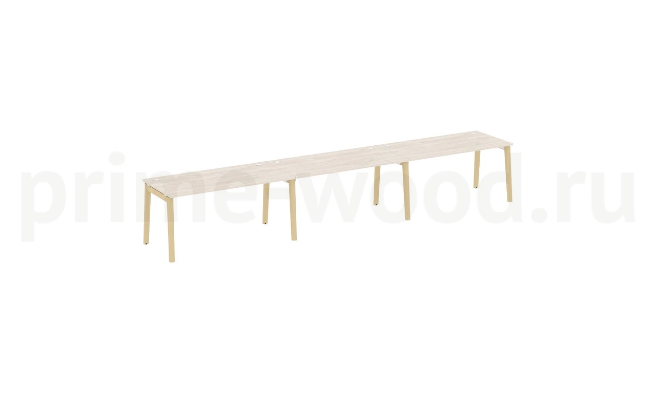 Рабочая станция, опоры - массив дерева ONIX WOOD 474x80x75 - фото 5